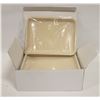 Image 1 : CASE OF 12 CREAM COLORED ROLLING TRAYS