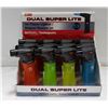 Image 1 : 12PK DUAL LITE REFILLABLE LIGHTERS