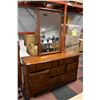 Image 1 : VILAS SOLID WOOD VANITY WITH TILTING MIRROR