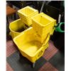 Image 1 : PAIR OF COMMERCIAL MOP BUCKETS