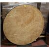 Image 1 : 48 IN ROUND TABLE WITH FOLDABLE LEGS