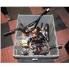 Image 1 : CRATE FULL OF BIKE PARTS INCLUDING