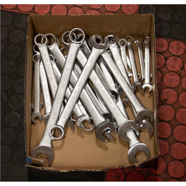 HEAVY DUTY Mastercraft Maximum 14 Piece Metric Wrench Set Mastercraft ...