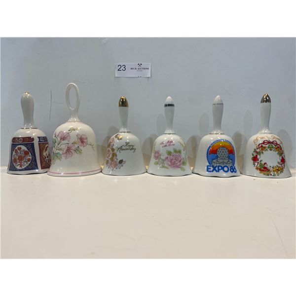 Assortment Of Vintage Decorative Bells