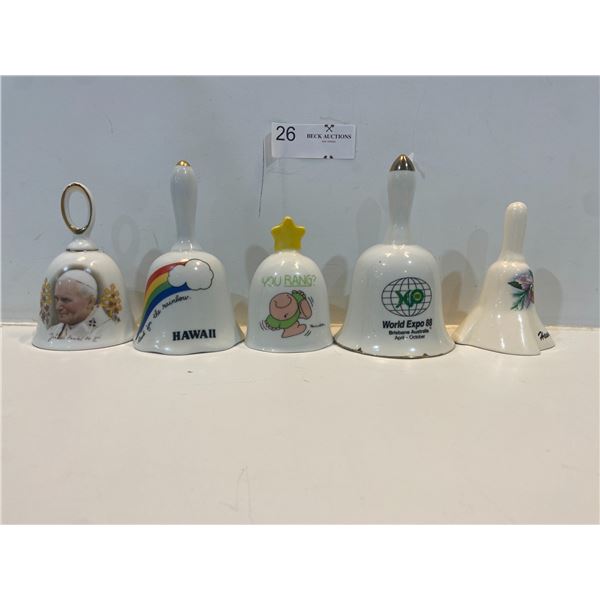 Assortment Of Vintage Decorative Bells