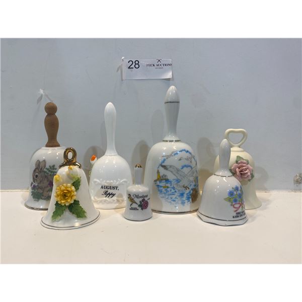 Assortment Of Vintage Decorative Bells