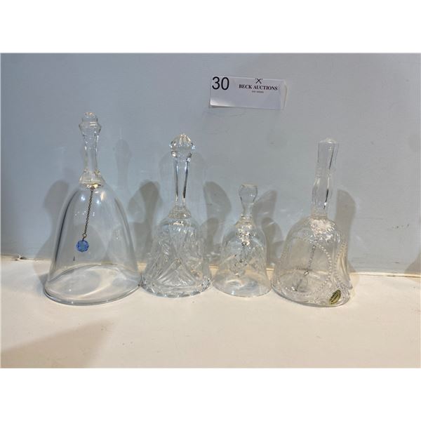 Assortment Of Vintage Decorative Glass Bells