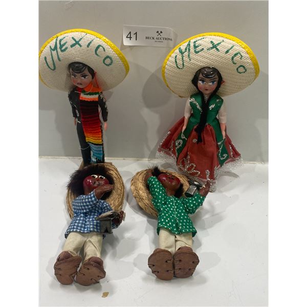 Set Of Mexican Dolls