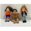 Image 1 : Set Of Teenie Beanie Dolls