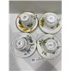 Image 2 : Set Of Four Tea Cups And Saucers