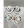 Image 2 : Set Of Four Tea Cups And Saucers