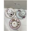 Image 2 : Set Of Three Tea Cups And Saucers