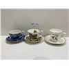 Image 1 : Set Of Three Tea Cups And Saucers