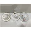 Image 2 : Set Of Three Tea Cups And Saucers