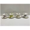 Image 1 : Set Of Four Tea Cups And Saucers