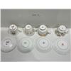 Image 2 : Set Of 4 Assorted Teacups And Saucers