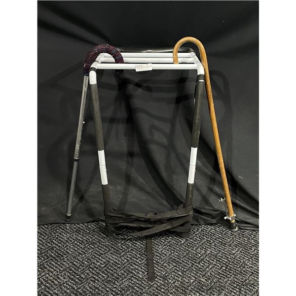 Two Canes & Home Bed Assist Handle