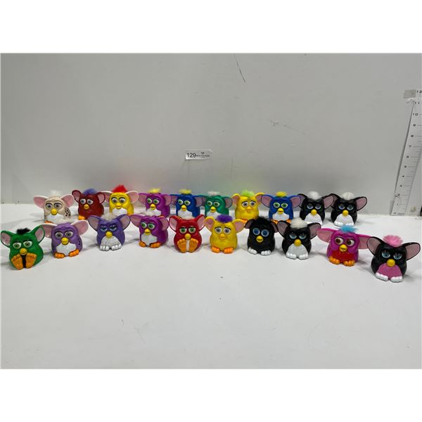 20 Miniature Plastic Furbys