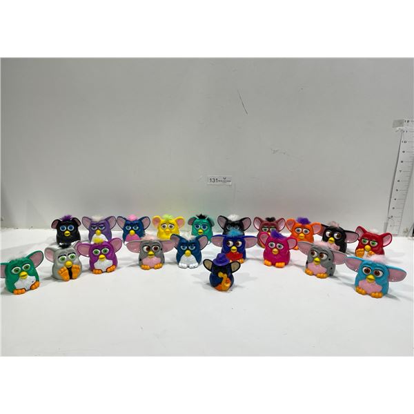 20 Miniature Plastic Furbys