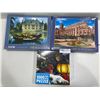 Image 1 : Assortment Of 3 500-1000 Pc Puzzles