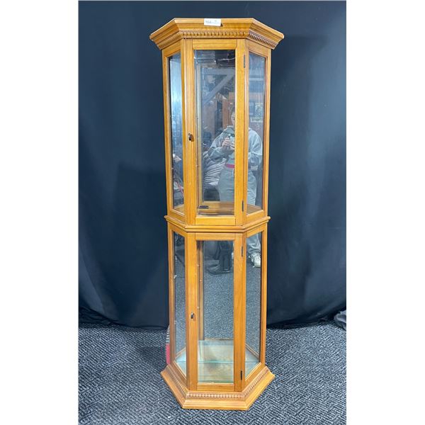 Vintage China Cabinet 20 x 10 x 69