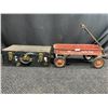 Image 1 : Antique Chest And Wagon