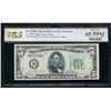 Image 1 : 1934B $5 Cleveland FRN PCGS 65PPQ