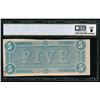 Image 2 : 1864 $5 T-69 Confedeate PCGS 63PPQ