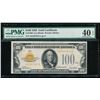 Image 1 : 1928 $100 Gold Certificate PMG 40EPQ