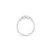 Image 3 : 14KT White Gold 0.27ctw Diamond Ring