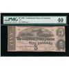 Image 1 : 1862 $5 T-53 Confederate PMG 40