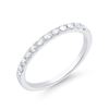 Image 2 : 14KT White Gold 0.25ctw Diamond Ring