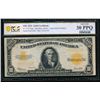 Image 1 : 1922 $10 Gold Certificate PCGS 30PPQ