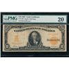 Image 1 : 1907 $10 Gold Certificate PMG 20