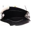 Image 9 : Hermes Black Leather Lizard Kelly Danse Pochette Shoulder Bag