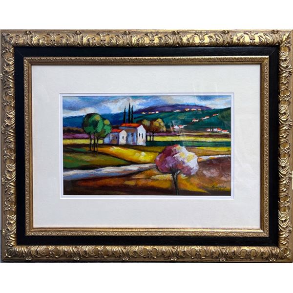 Village in the Hills by Brodinsky, Slava