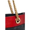Image 6 : Gucci NY Navy Suede Red Leather Yankees Rajah Bag