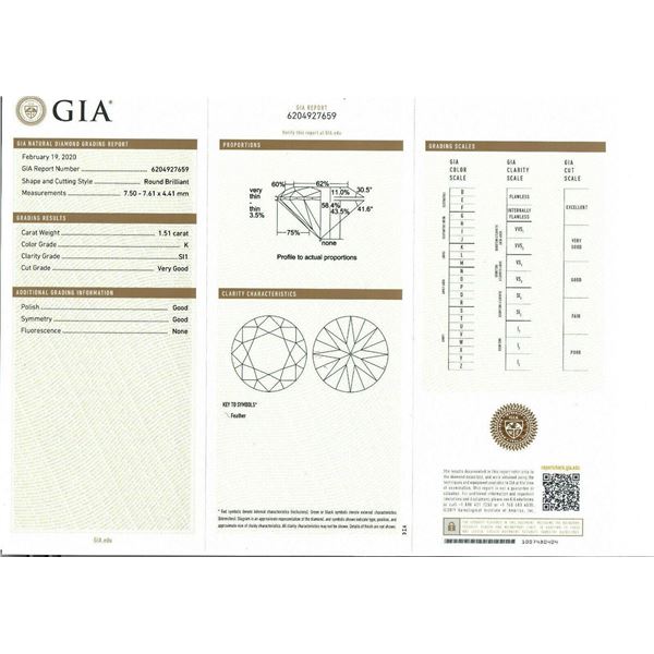 NEW 14k White Gold 3.03 ctw Martini Prong Set GIA Round Diamond Stud Earrings