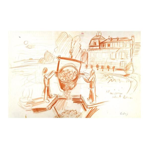 Harvest at La Mission Haut-Brion by Ensrud Original