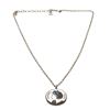 Image 1 : Chanel Silver Mademoiselle Necklace
