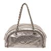 Image 1 : Chanel Silver Leather Doctor Shoulder Bag