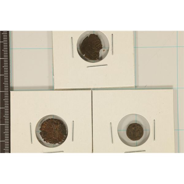 3 ROMAN ANCIENT COINS