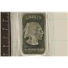 Image 1 : 1 TROY OZ .999 FINE SILVER PF INGOT "INDIAN /