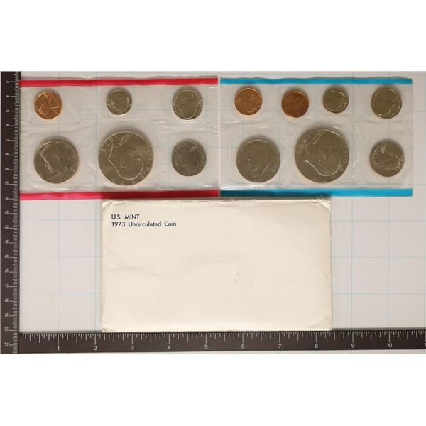 1973 US MINT SET (UNC) P/D/S (WITH ENVELOPE)