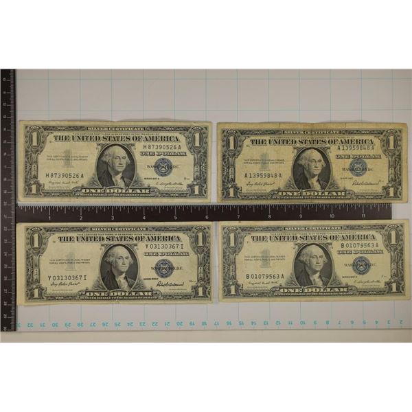 1935-F, 57 & 2-57-A $1 SILVER CERTIFICATES