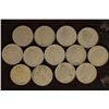 Image 1 : 13 LIBERTY "V" NICKELS 1900-1912 ONE OF EACH