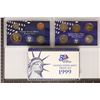 Image 1 : 1999 US 50 STATE QUARTERS PROOF SET WITH BOX