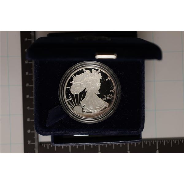 2011-W PROOF AMERICAN SILVER EAGLE WITH CERT.