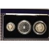 Image 2 : 1993 UNITED KINGDOM SILVER PF 3 COIN SET: 51.28