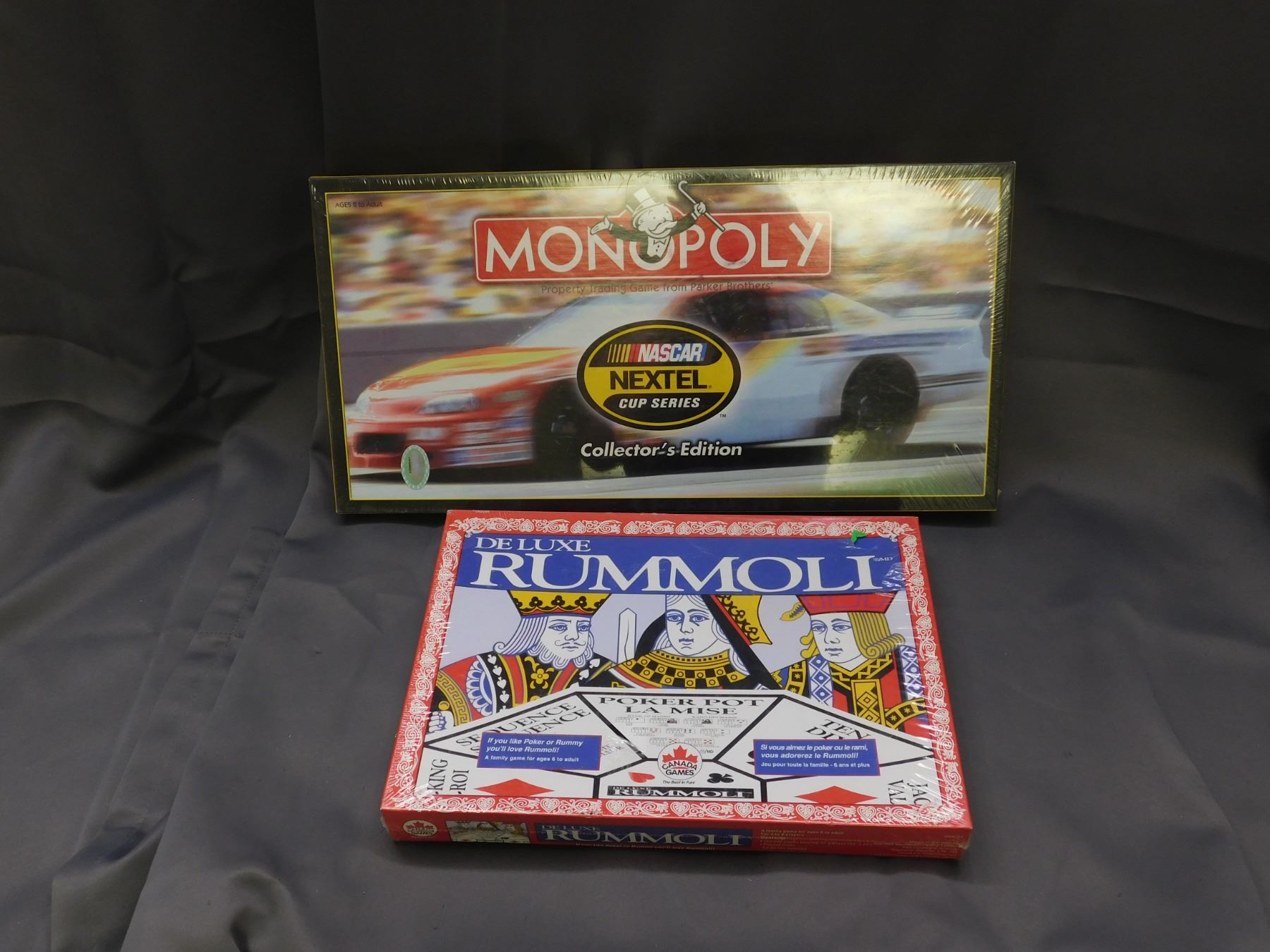 Lot of 2 SEALED Board Games Monopoly Nascar Nextel Cup Series ...